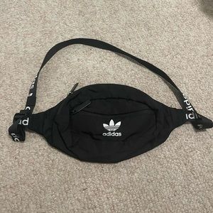 Black adidas fanny pack | black adidas shoulder bag | black adidas belt bag